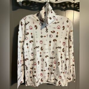 Vintage Talbots Petites Holiday Turtleneck